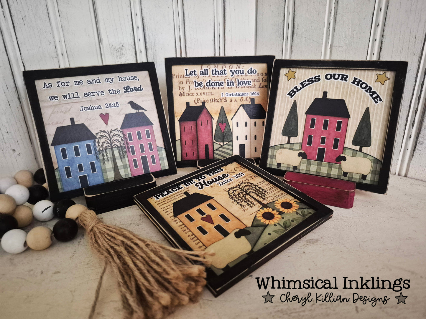 Frame and Stand For Modge Podge Printables DIY Wood Kit