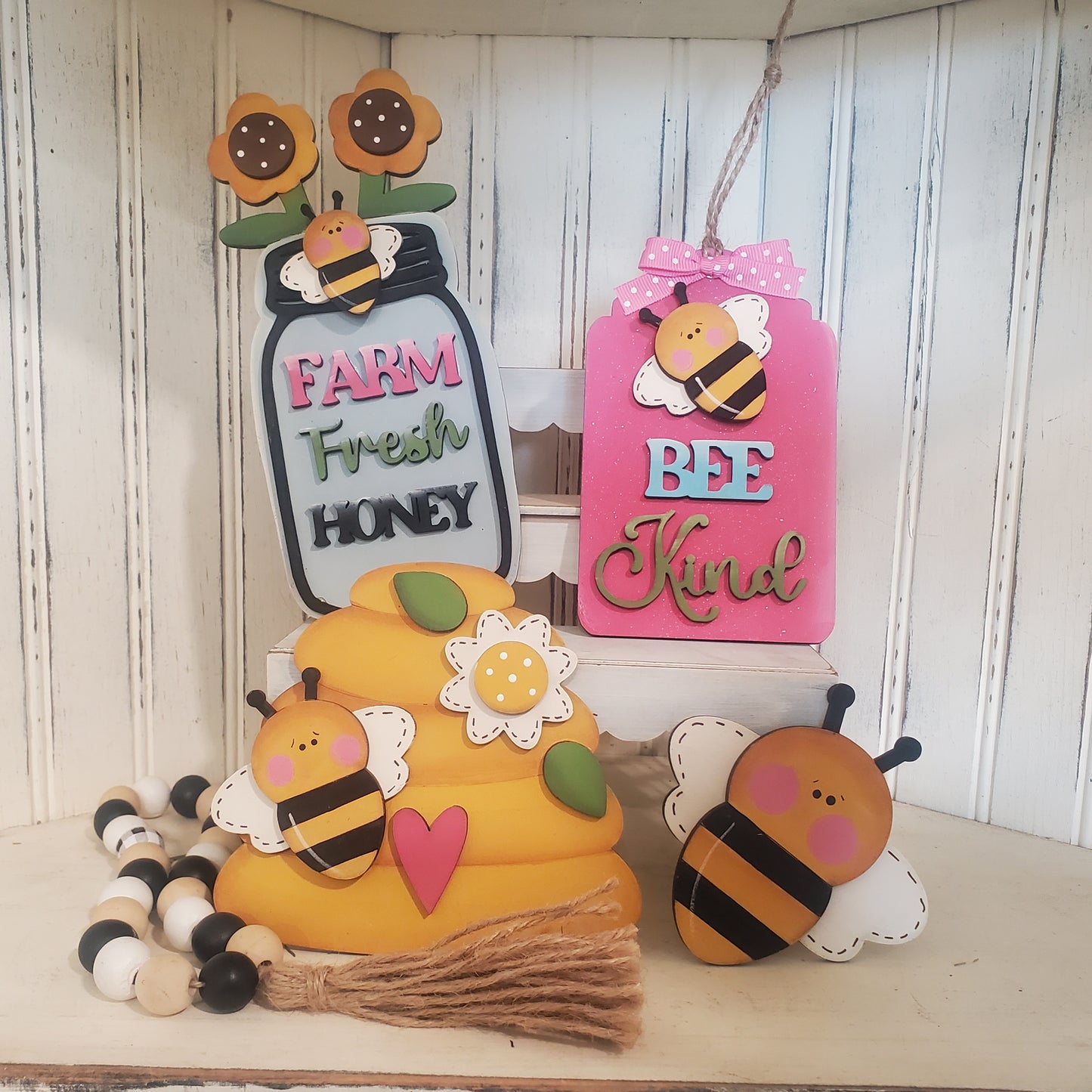 Bee Kind DIY Wood Kit