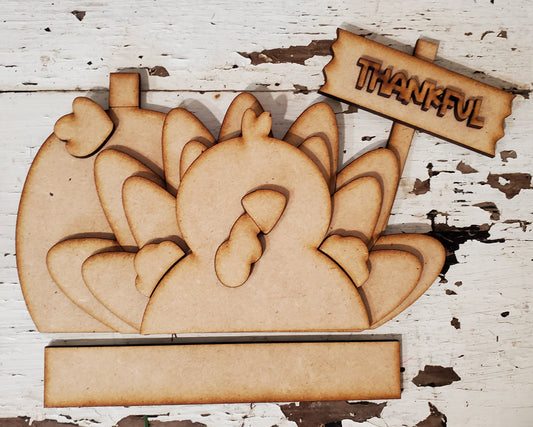 Thankful Turkey DIY Wood Kit