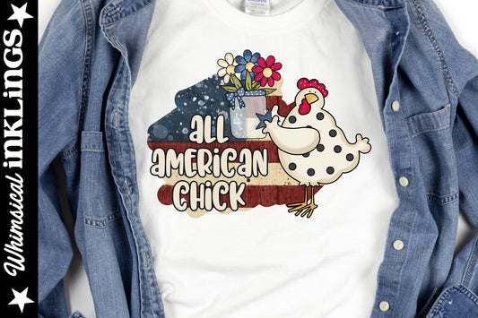 All American Chick Sublimation