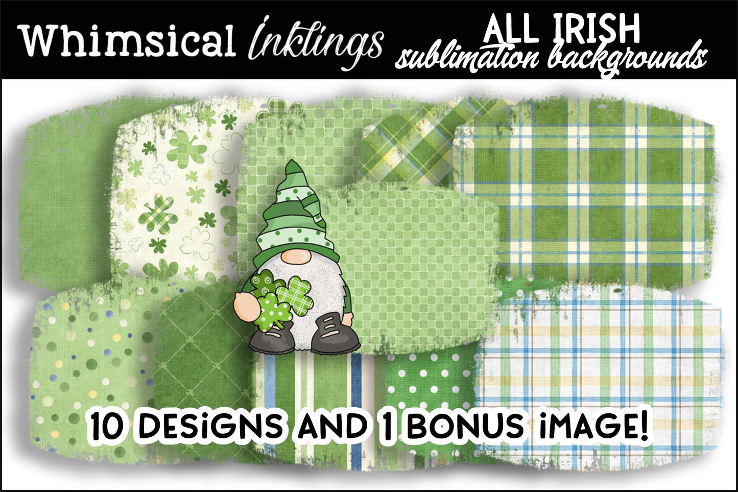 All Irish Sublimation Backgrounds