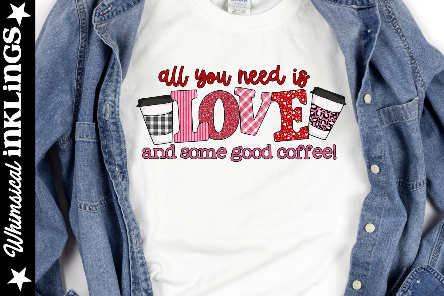 All You Need Is Love and Coffee Sublimation