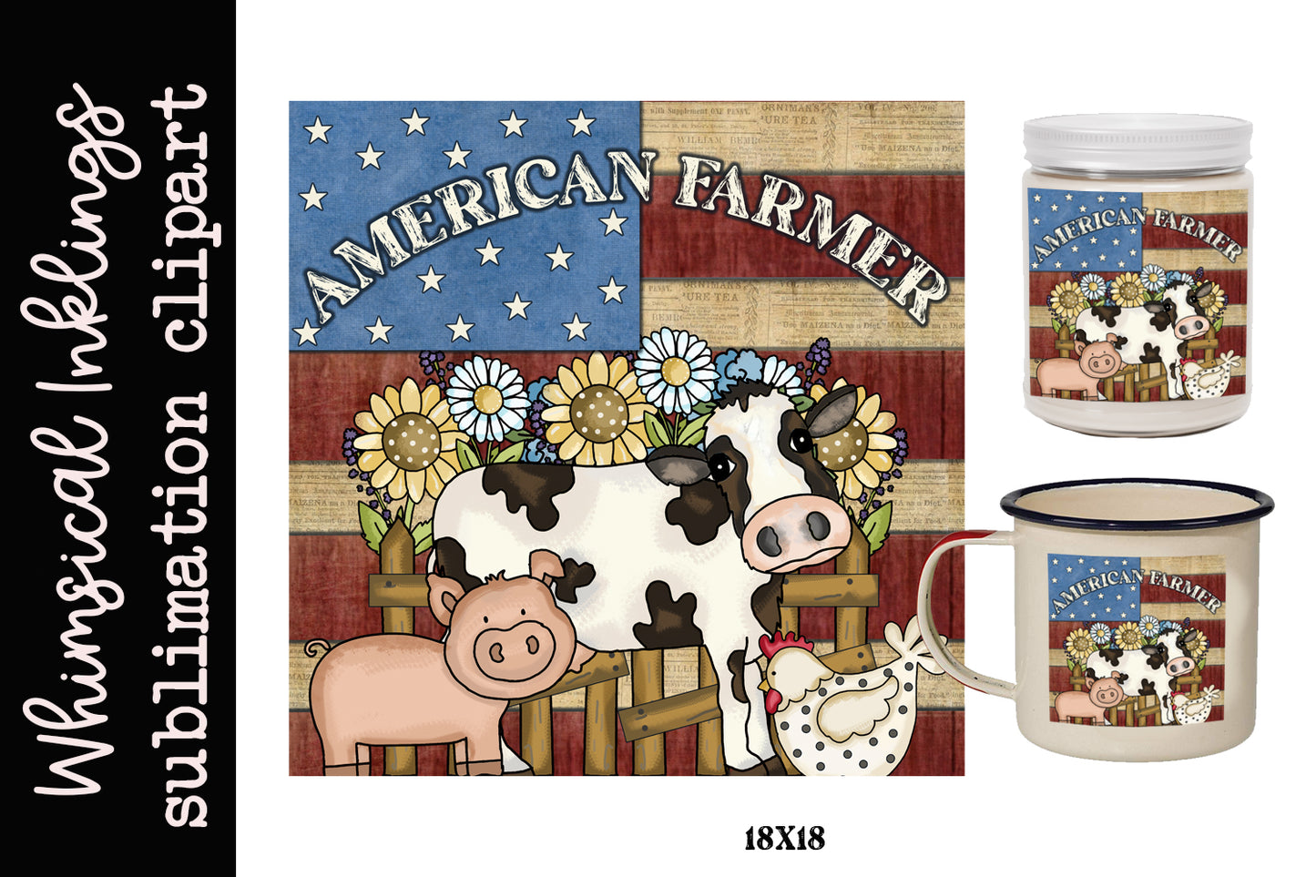 American Farmer Sublimation