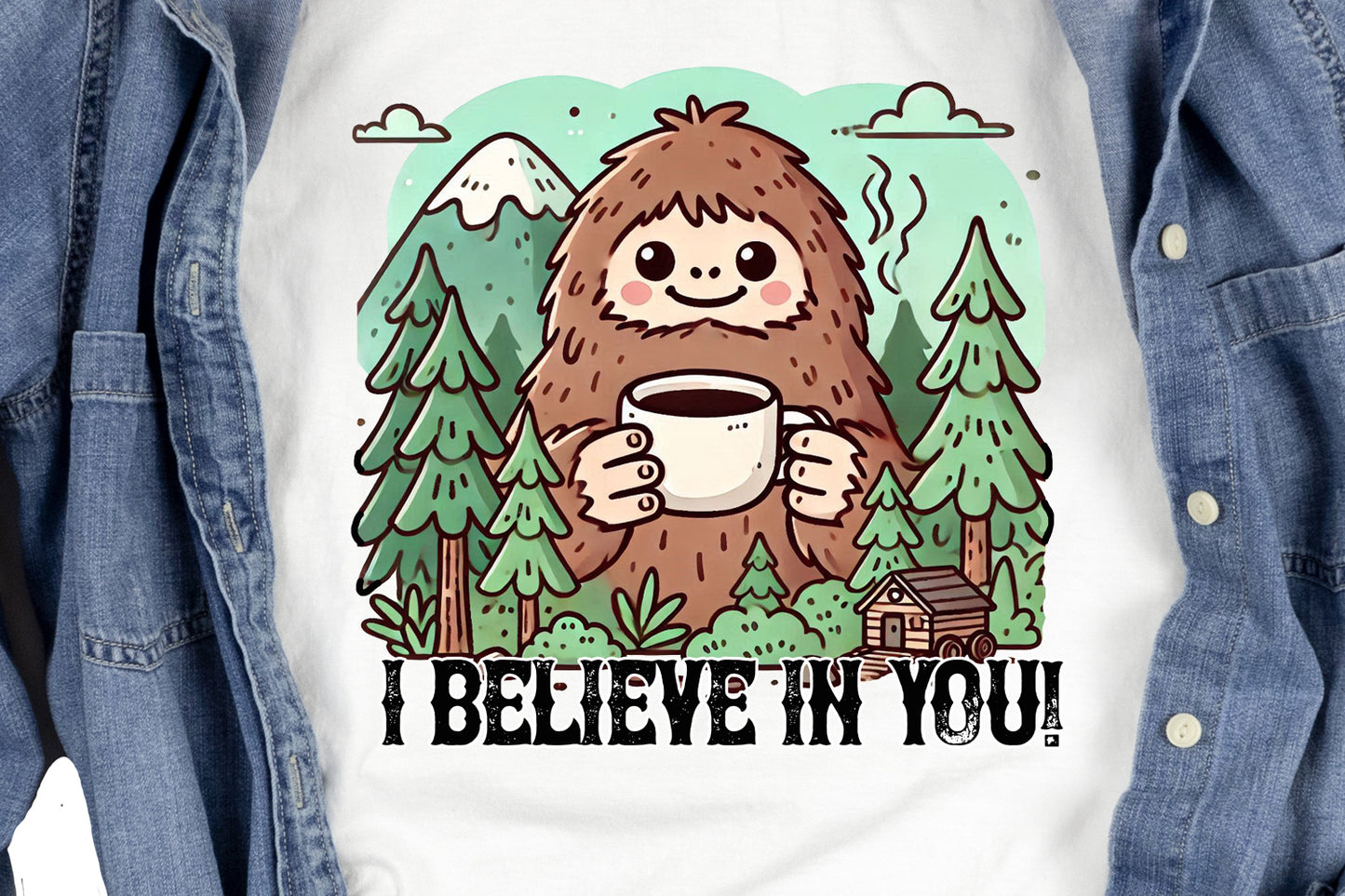 Bigfoot Coffee Co Sublimation Set| Bigfoot Sublimation|Sasquatch