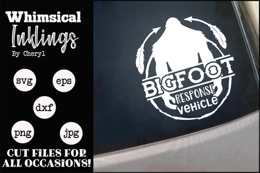 Bigfoot Response Vehicle SVG| Nature SVG