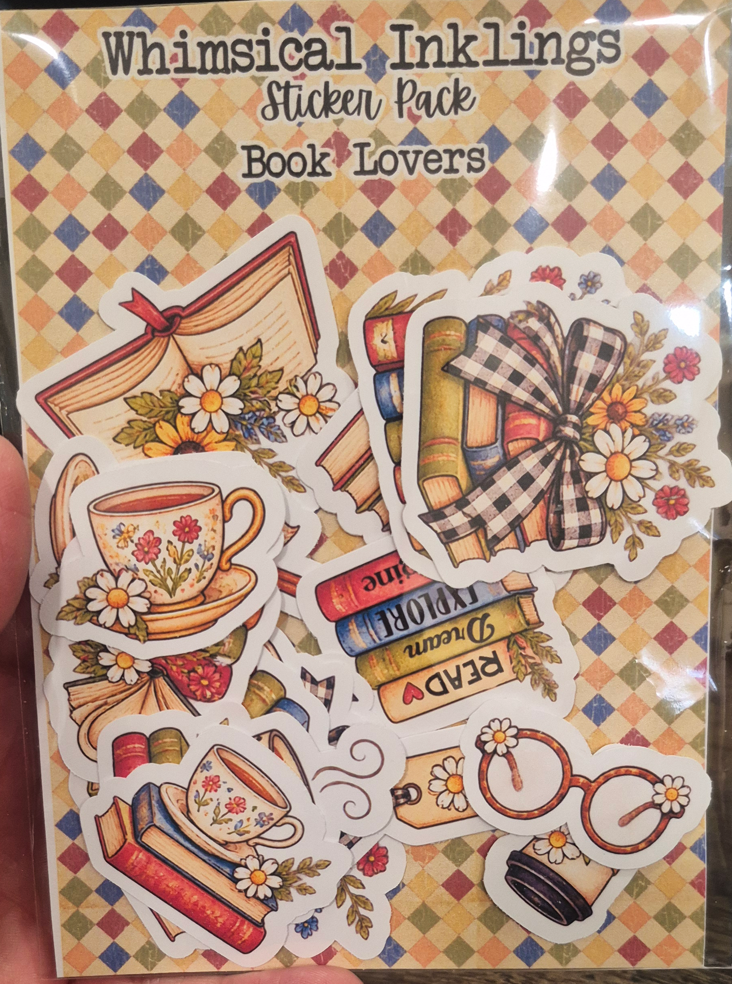 Book Lover Sticker Pack| Book Stickers