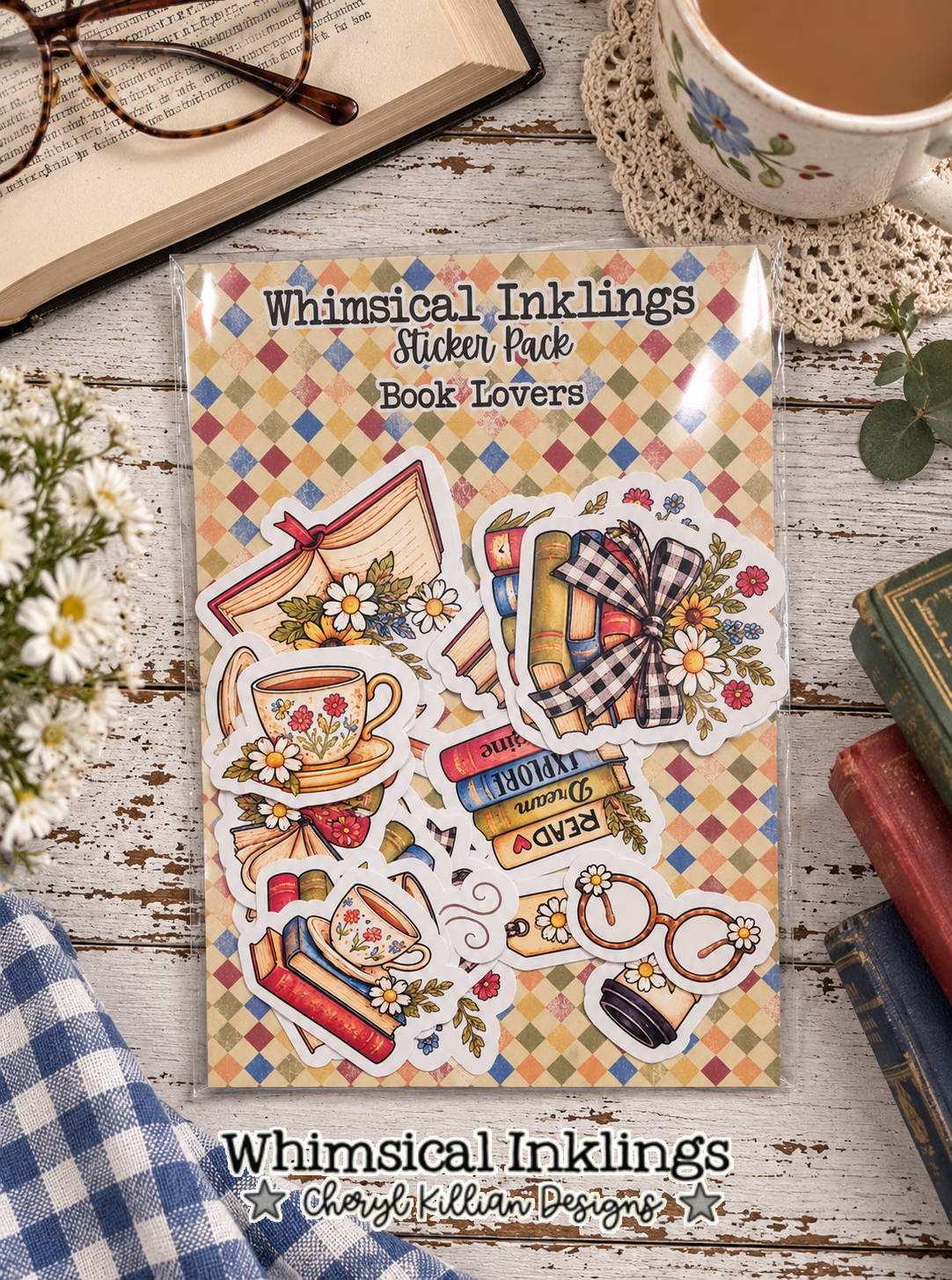 Book Lover Sticker Pack| Book Stickers