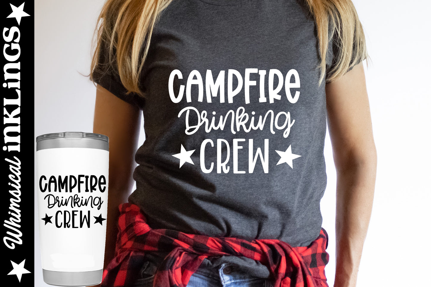 Campfire Drinking Crew SVG| Camping SVG