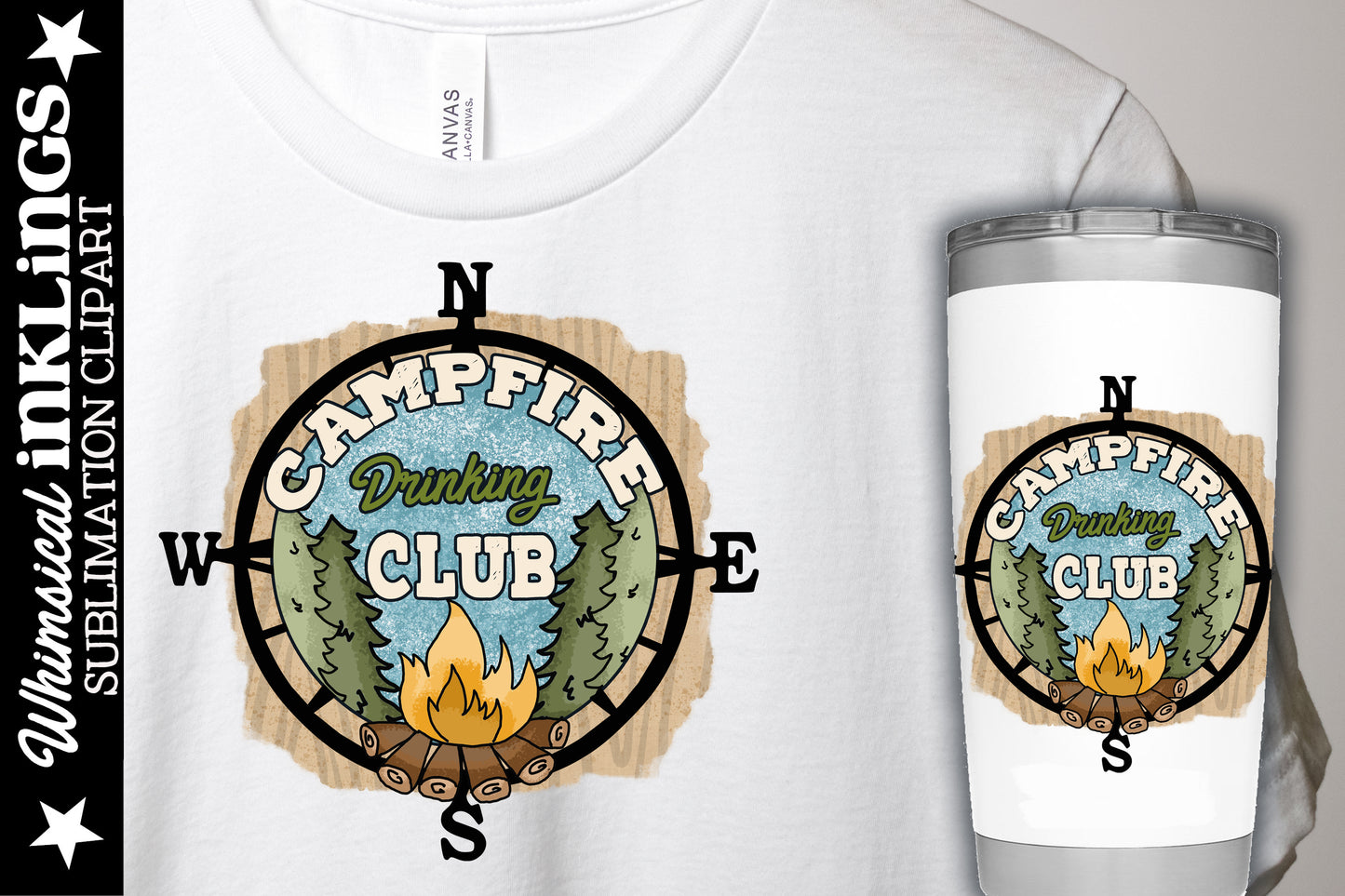 Campfire Drinking Club| Camping