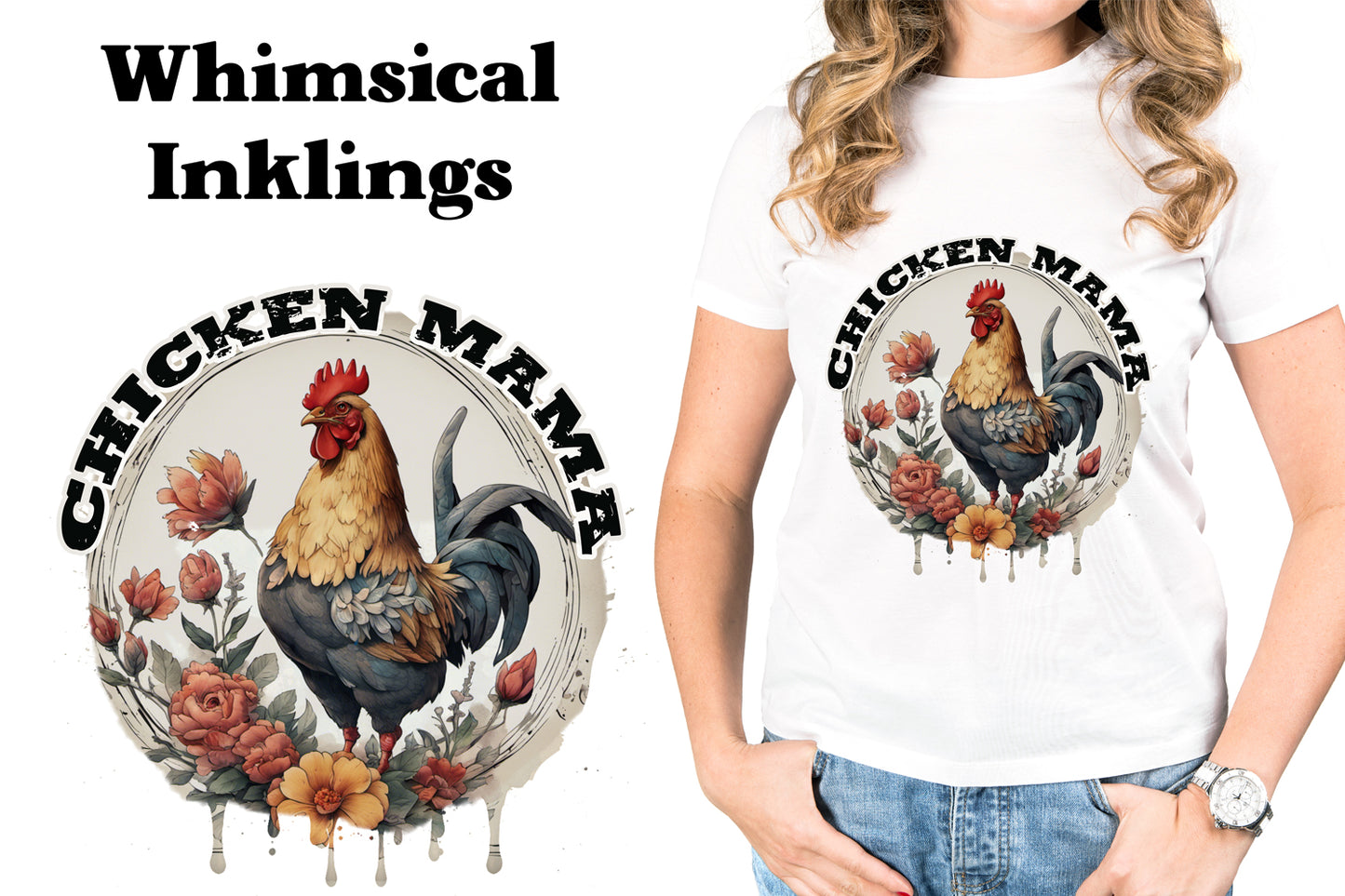 Chicken Mama Sublimation| Chicken Design