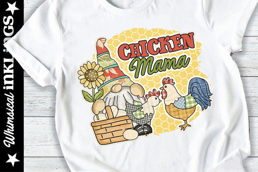 Chicken Mama Sublimation| Chicken Gnome