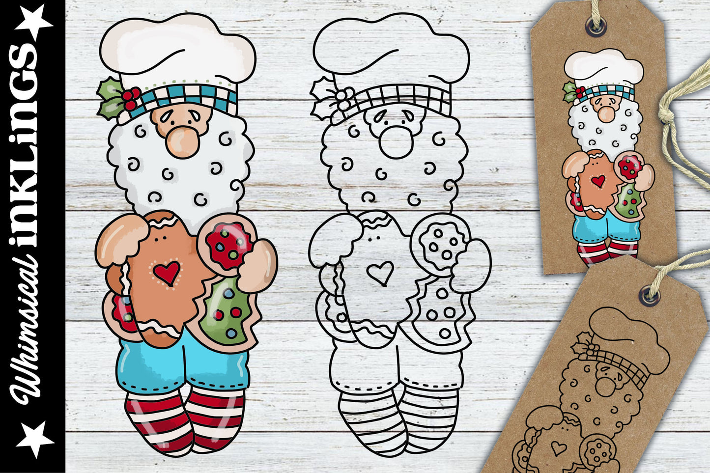 Christmas Baker Gnome Sublimation| Christmas Sublimation