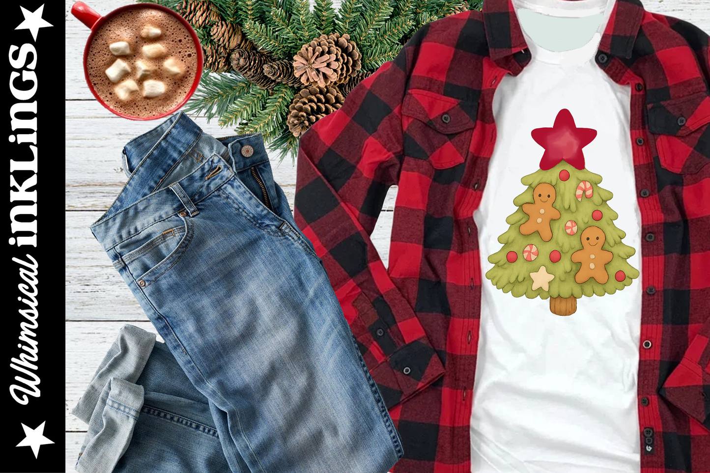 Christmas Magic Sublimation/DTF Clipart