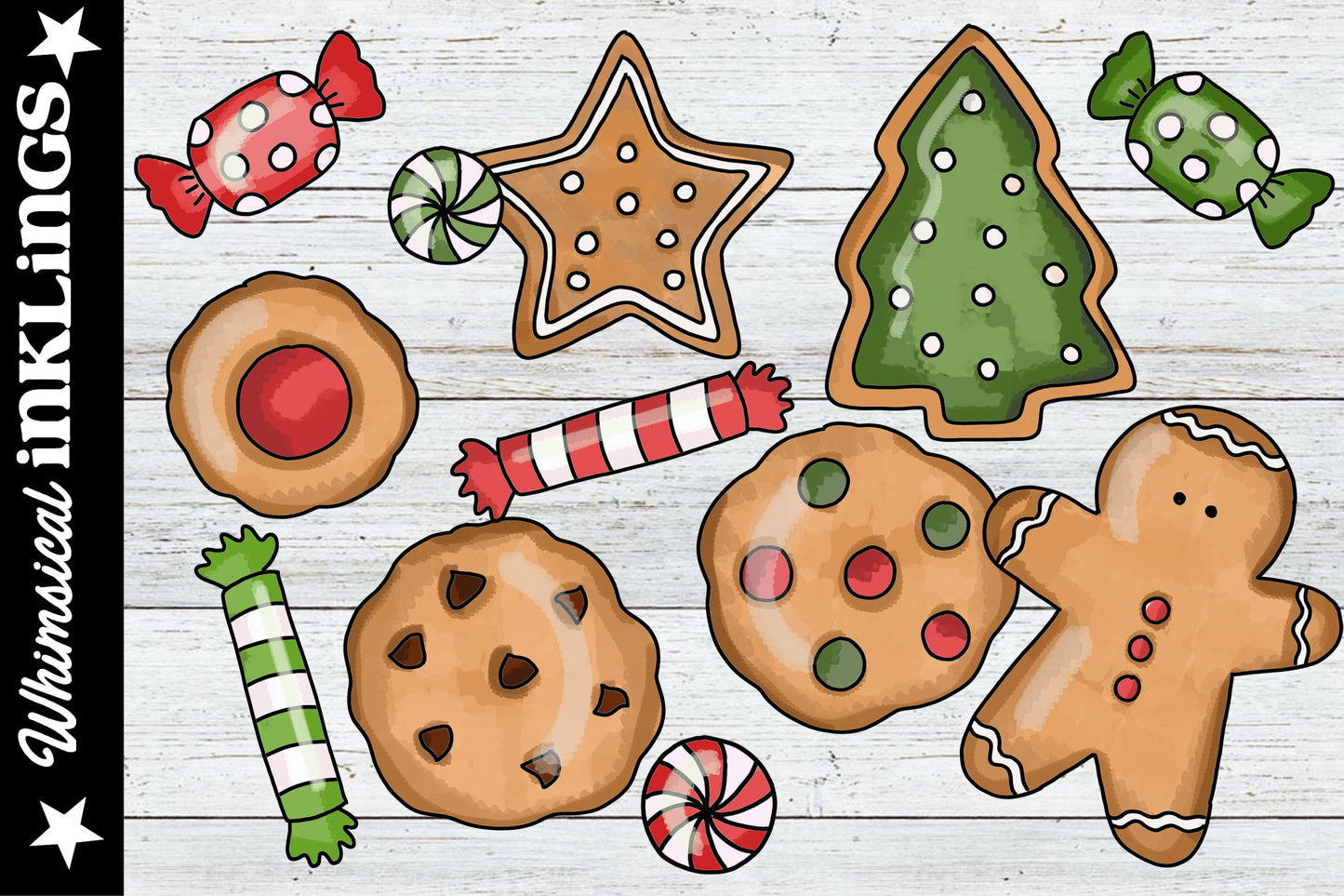 Christmas Sweet Sublimation| Christmas Candy| Christmas Cookies