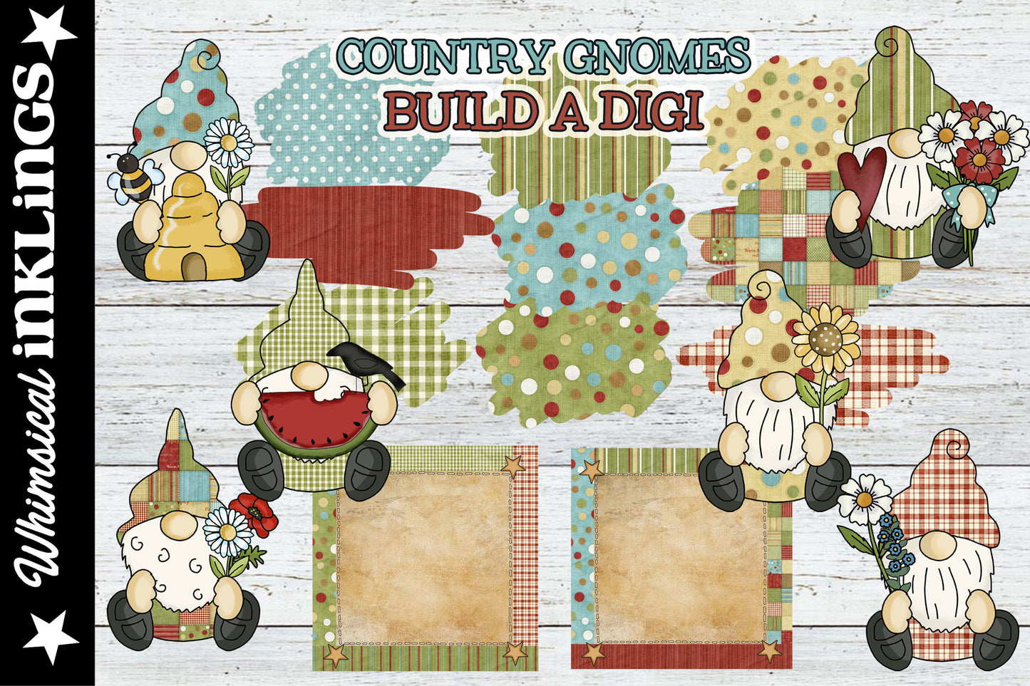 Country Gnomes Sublimation| Summer