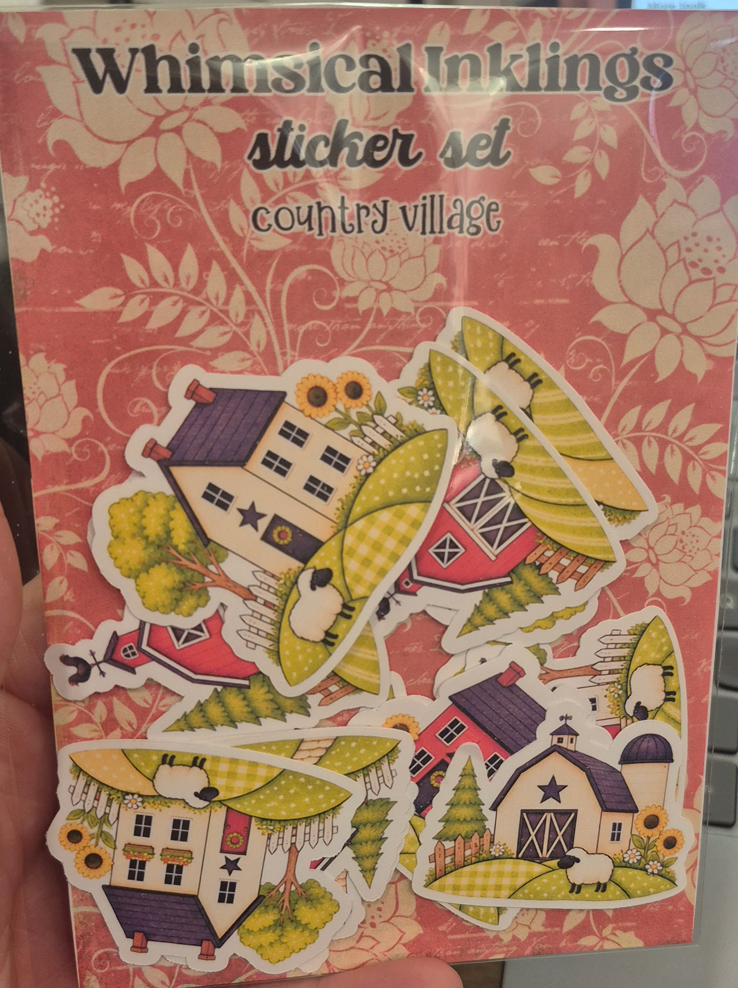 Country Village Sticker Pack| Saltbox House Stickers