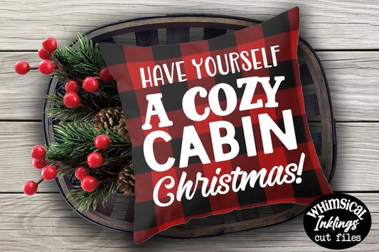 Cozy Cabin Christmas SVG| Christmas SVG