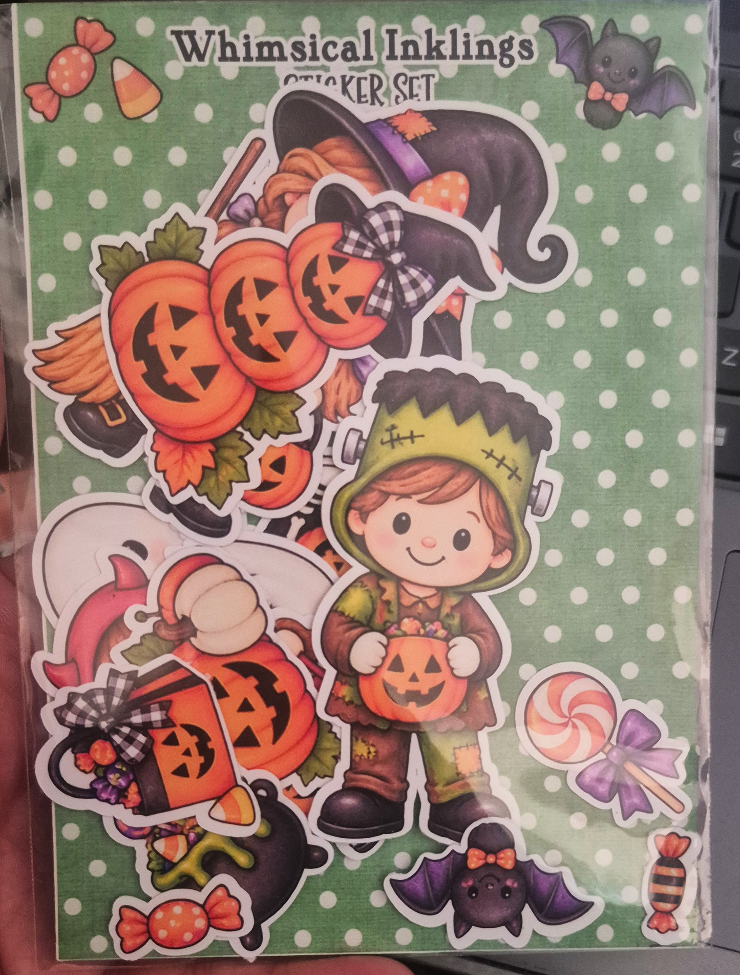 Cute Halloween Sticker Pack| Halloween Sticker Pack