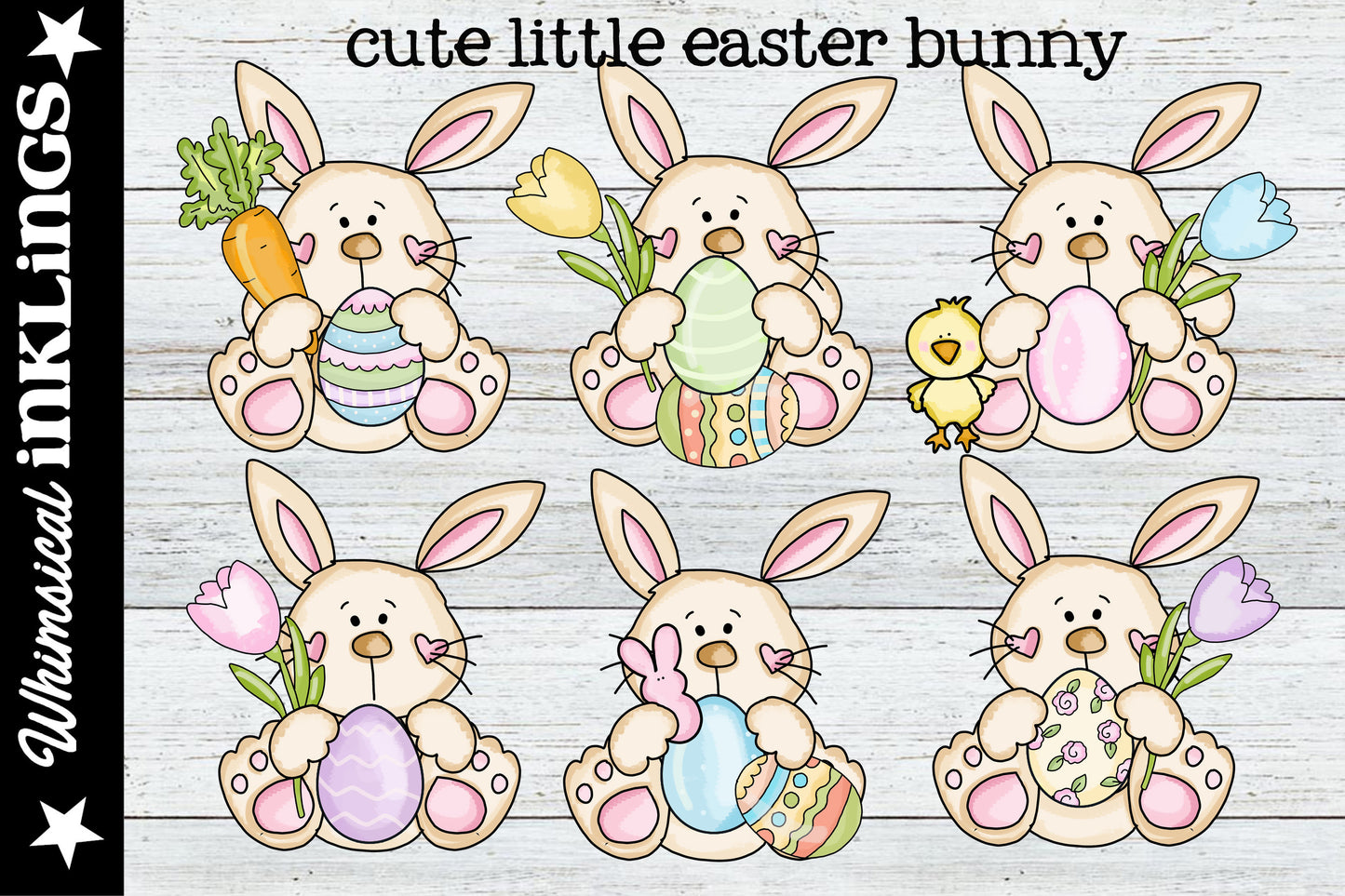 Cute Little Easter Bunny Sublimation