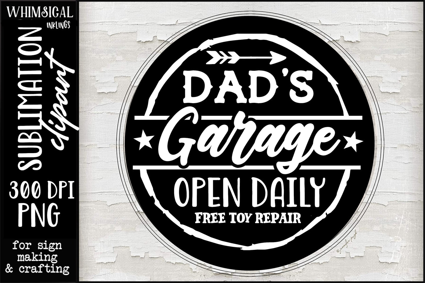 Dads Garage Open Daily Sign SVG| Family SVG| Dads Garage