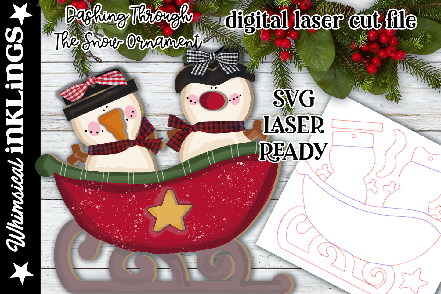 Super Snowman Laser Bundle| Snowmans Laser SVG's| Snowman Designs