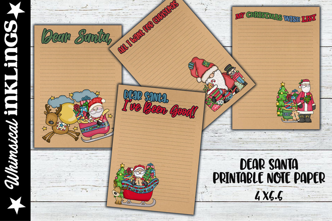 Note Paper Fun Printable Printables & Paper – Page 9 – Whimsical Inklings