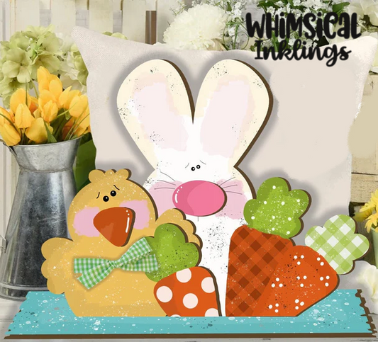 Easter Buddies Stand Up DIY Wood Kit