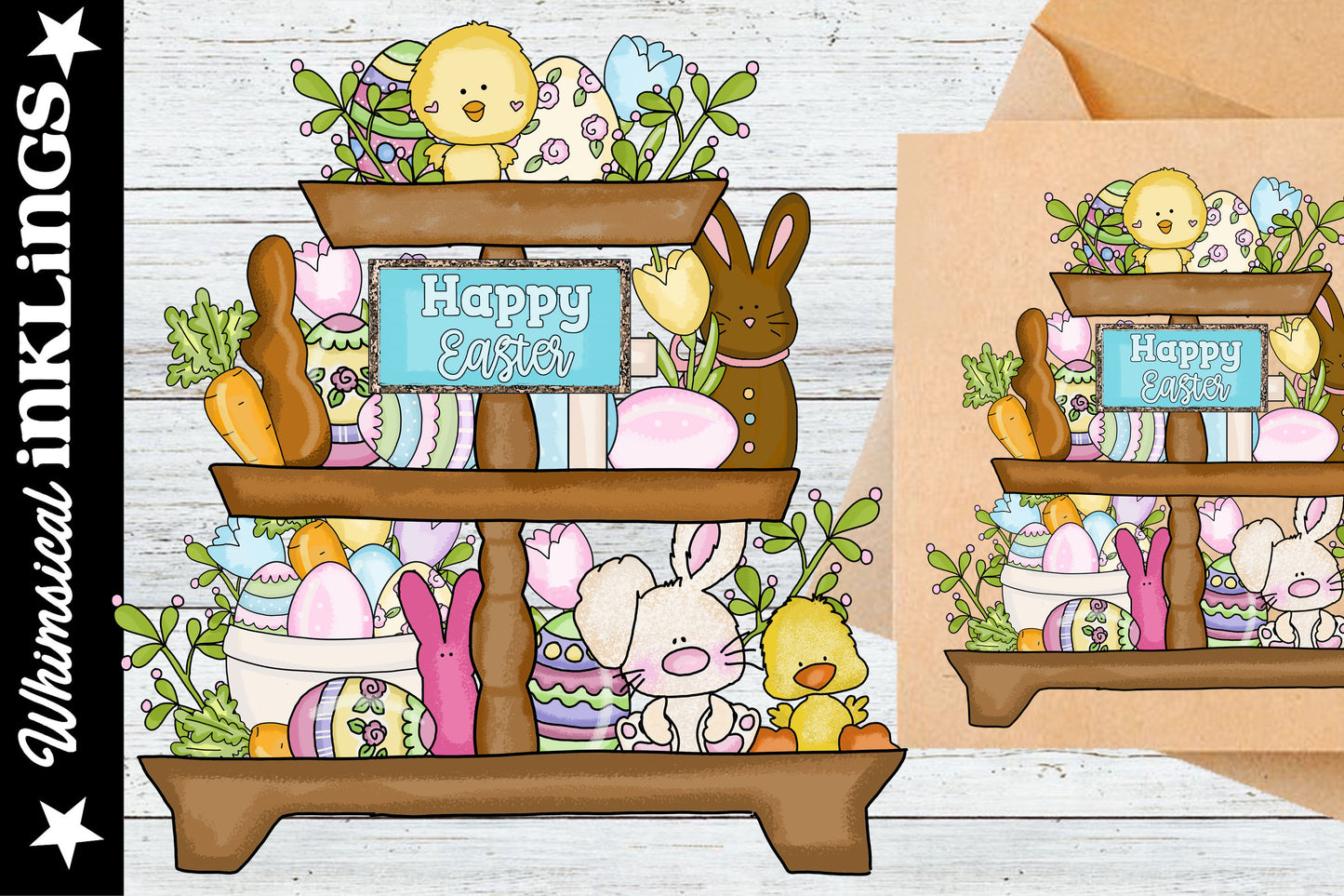 Easter Tiered Tray Sublimation