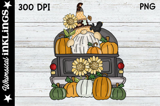 Fall Pumpkin Gnome Sublimation| Fall Sublimation