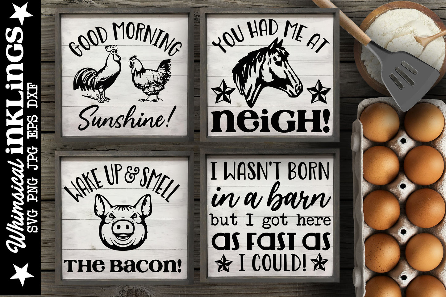 The Big Sign Makers SVG Bundle| Kitchen Sign SVG| Sign Bundle