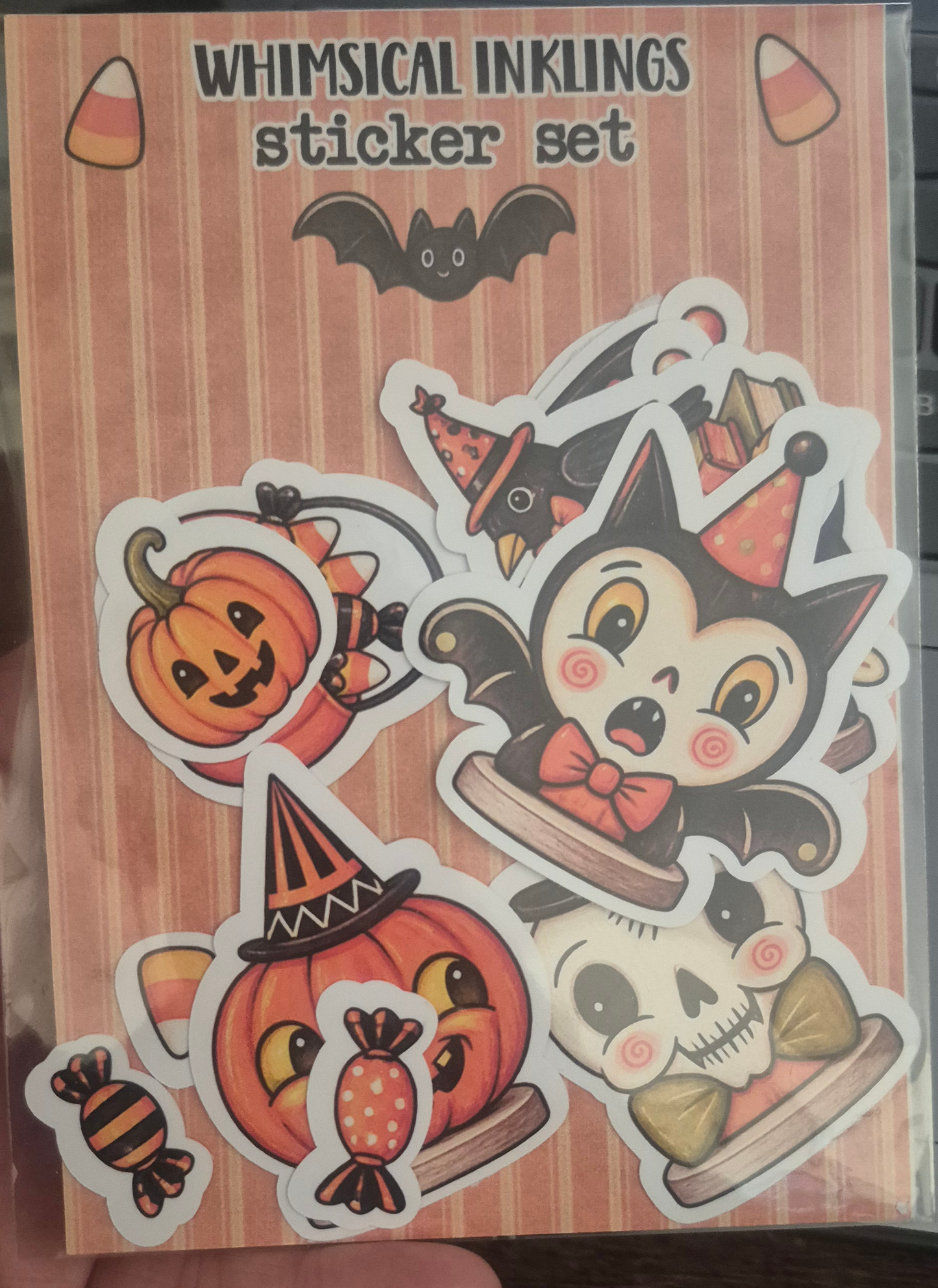 Folkart Halloween Sticker pack| Halloween Stickers