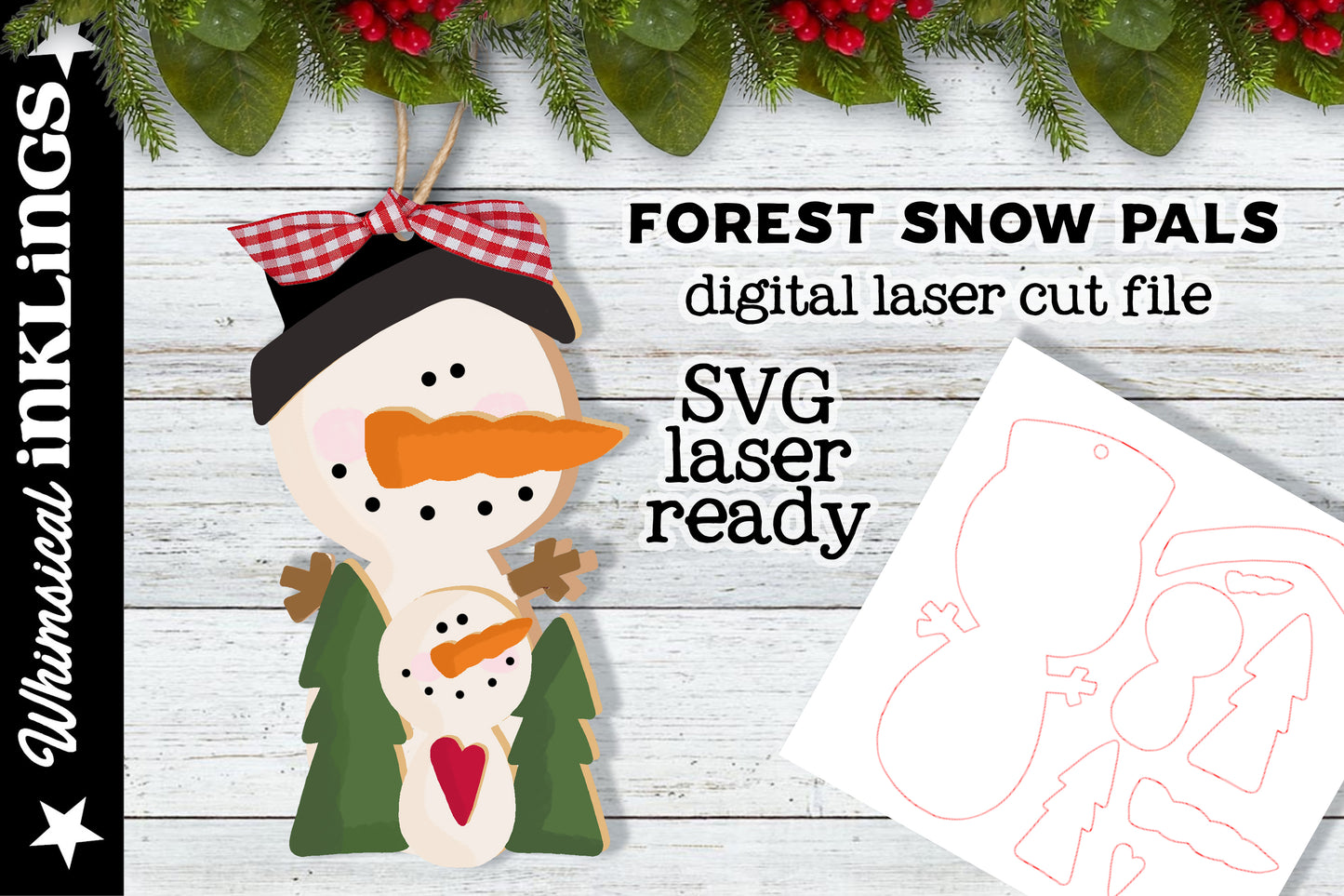 Super Snowman Laser Bundle| Snowmans Laser SVG's| Snowman Designs