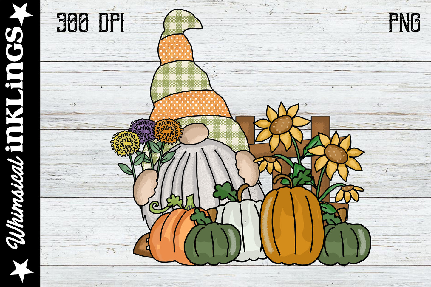 Funny Pumpkin Patch Gnome| Fall Sublimation