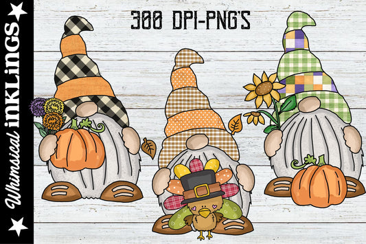 Funny Thanksgiving Gnomes Sublimation| Thanksgiving Clipart| Fall Sublimation