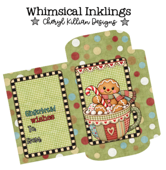 Gingerbread Wishes Cocoa Cup Cocoa Packet