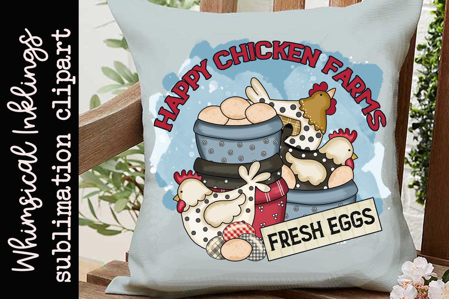 Happy Chickens Farm Sublimation