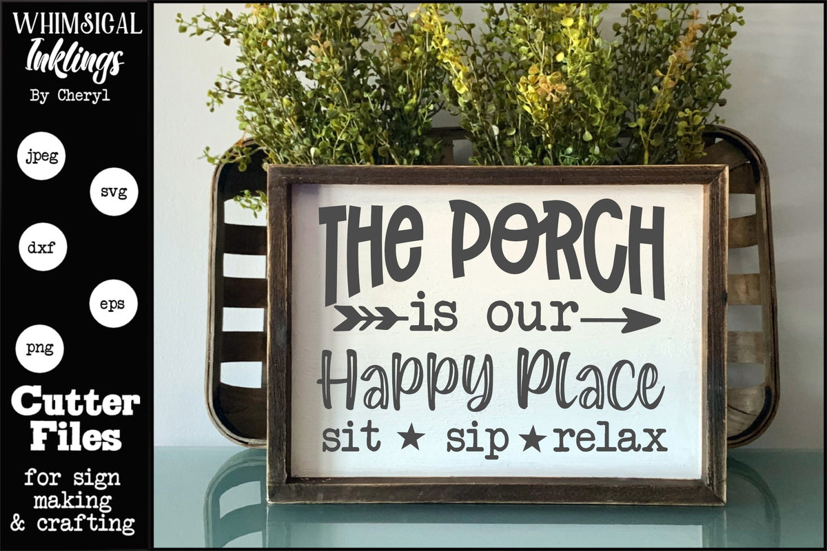 On The Porch SVG Bundle |Porch Signs |Porch SVG – Whimsical Inklings