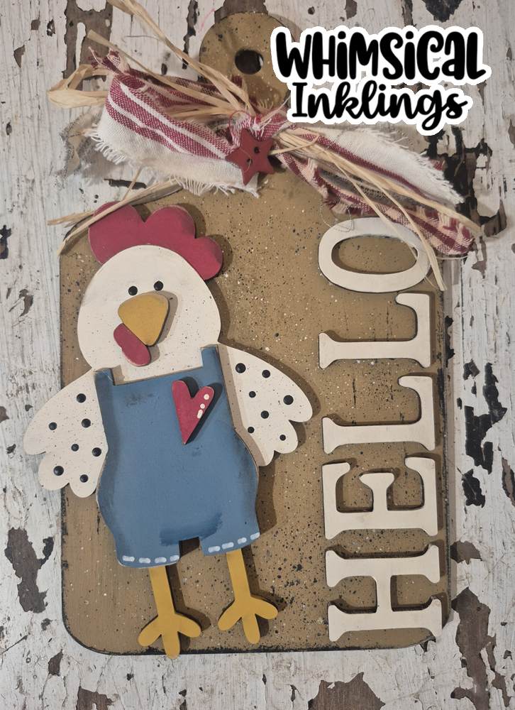 Hello Chicken DIY Wood Kit
