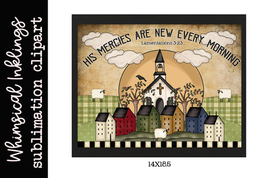 His Mercies| Christian Sublimation