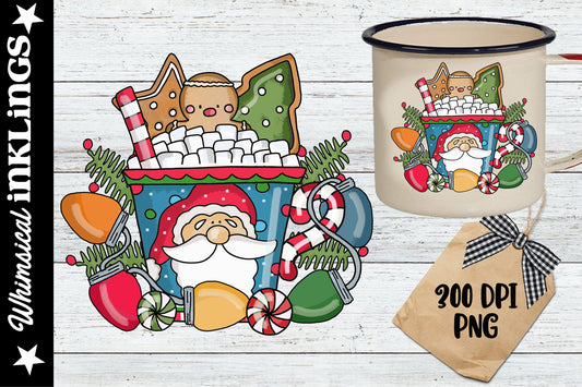 Holly Jolly Christmas Cup Sublimation