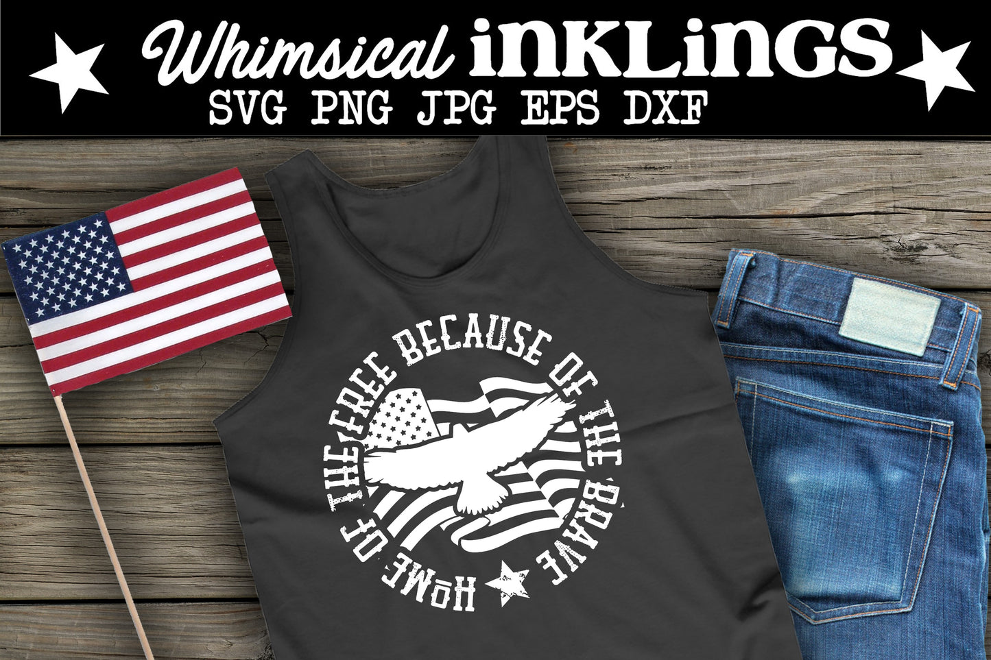 All American SVG Bundle| Patriotic SVG Designs| Americana Designs|