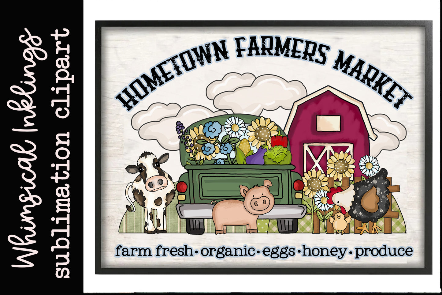 Hometown Farmers Market Sublimation