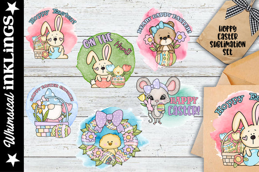 Hoppy Easter Sublimation Set