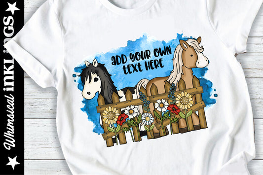 Horse Scene Sublimation