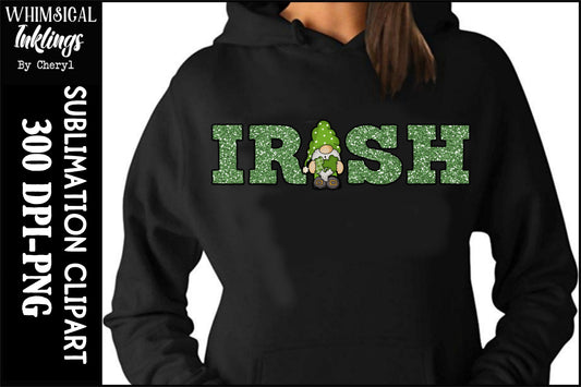 Irish Gnome Sublimation| Saint Patrick's Day