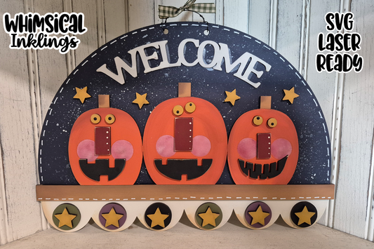 Jacko Lantern Sign SVG