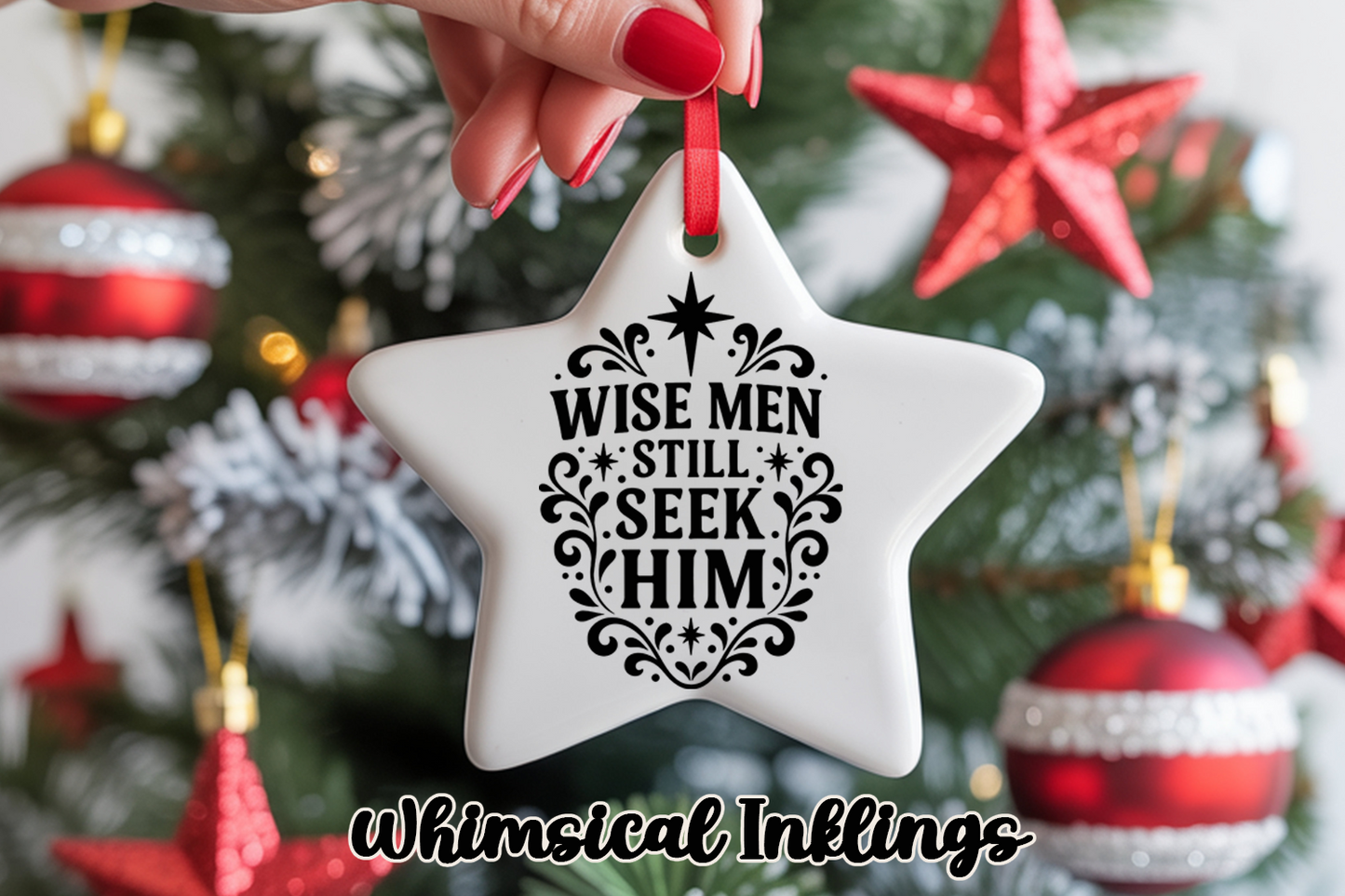 Jesus Is The Reason Ornaments SVG's