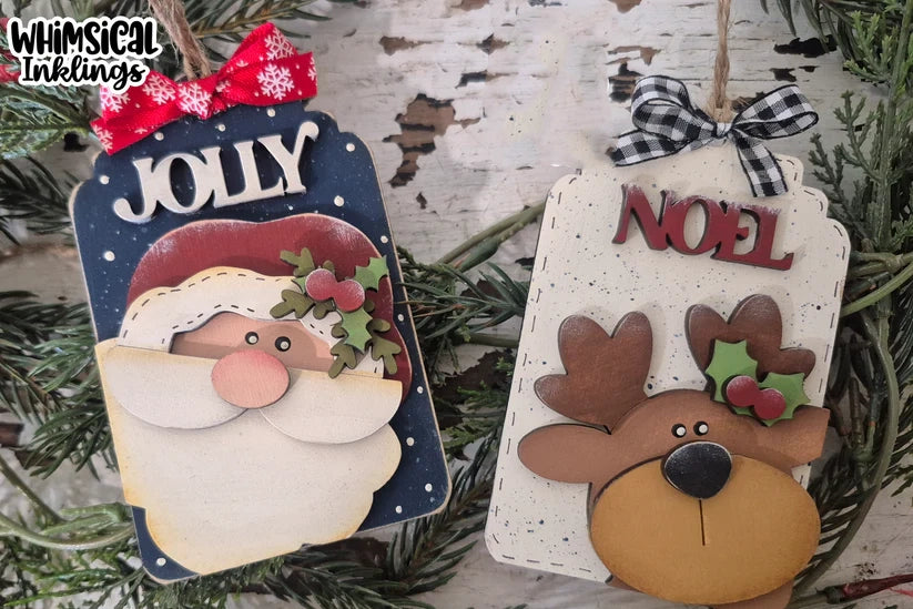 Jolly Noel Ornaments Wood Kit