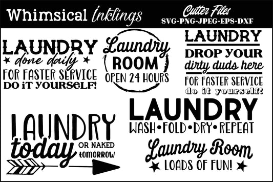 Laundry Today SVG Set| Home SVG