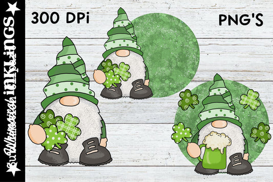 Little Irish Gnomes Sublimation| Saint Patrick's Day